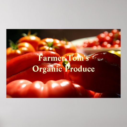 野菜収穫 ポスター (正面)