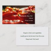 野菜収穫 名刺 (正面/裏面)