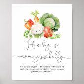 野菜園ママのベリーゲームはどのくらいお大きさ ポスター (正面)