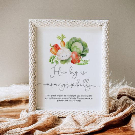 野菜園ママのベリーゲームはどのくらいお大きさ ポスター