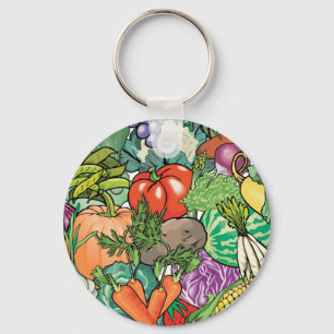 野菜園芸家 キーホルダー