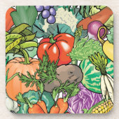 野菜園芸家 コースター (正面)