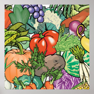 野菜園芸家 ポスター
