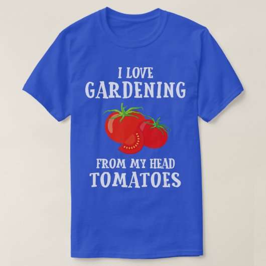 野菜園芸家 Tシャツ (デザイン正面)