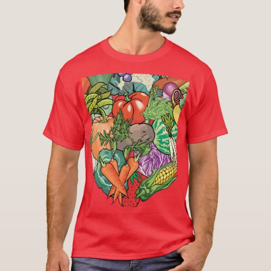 野菜園芸家 Tシャツ (正面)