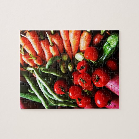 野菜園食 ジグソーパズル (横)