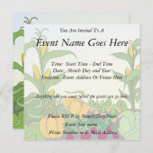 野菜園 招待状 (正面/裏面)