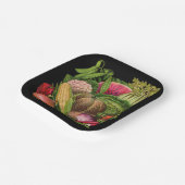 野菜天国紙プレート ペーパープレート (傾斜あり)