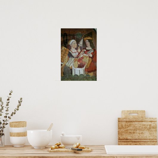 野菜市場 ポスター (キッチン)