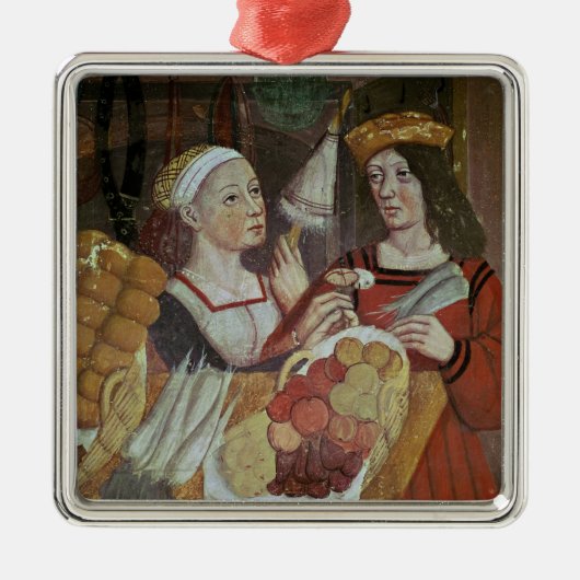 野菜市場 メタルオーナメント (正面)