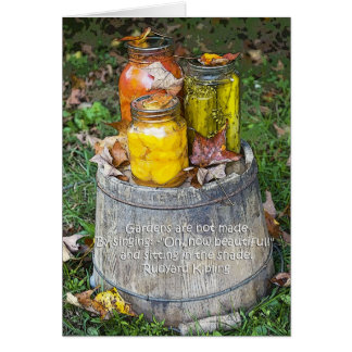 野菜庭師のためのカード