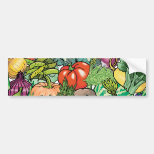 野菜庭師 バンパーステッカー