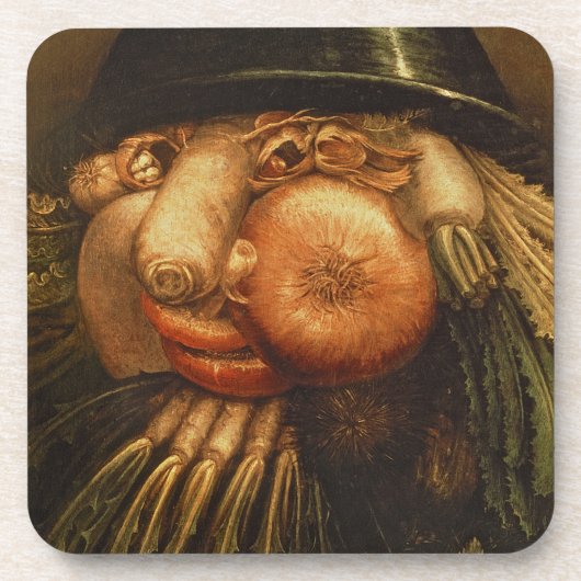 野菜庭師、c.1590 (パネルの油) コースター (正面)