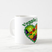 野菜愛ハート コーヒーマグカップ (正面左)