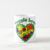 野菜愛ハート コーヒーマグカップ (中央)
