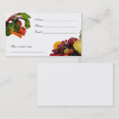 野菜接触カード3 コーリングカード (正面/裏面)