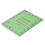 野菜栽培手帳 ノートブック (左側)