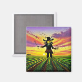 野菜畑のかかし8 マグネット (正面/裏面)