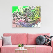 野菜籠 キャンバスプリント (インサイチュ (リビング))