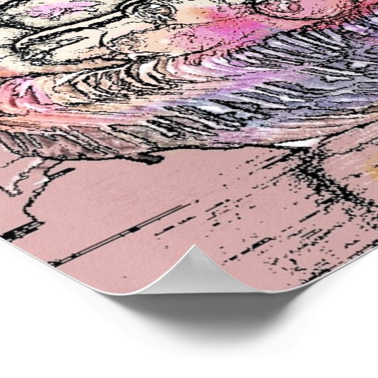 野菜籠 ポスター (角)