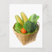 野菜籠 ポストカード (正面)