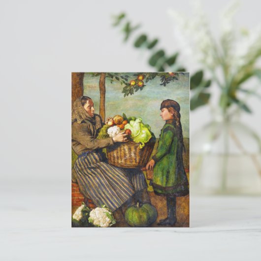 野菜販売業者 ポストカード (スタンド正面)