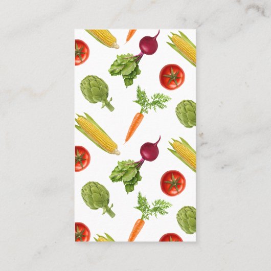 野菜農園 名刺 (裏面)