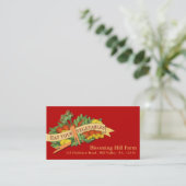 野菜農場の市場の農業の名刺 名刺 (スタンド正面)