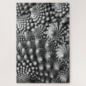 野菜通路、Romanescoのブロッコリーのフラクタル ジグソーパズル (縦)