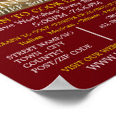 野菜選択、料理広告クラス ポスター (角)