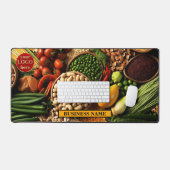 野菜食料雑貨農家 デスクマット (キーボード&マウス)