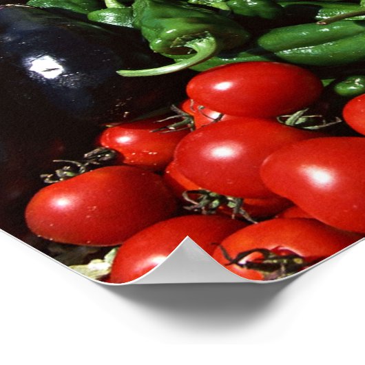 野菜2 ポスター (角)