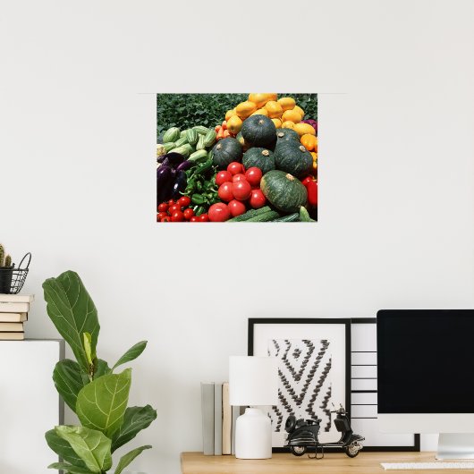 野菜2 ポスター (ホームオフィス)