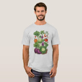 野菜4ガーデニング、ギフト、野菜、庭師 Tシャツ (正面フル)