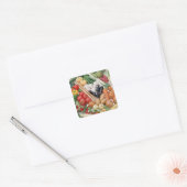 野菜6 スクエアシール (封筒)