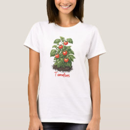野菜8トマト,果物,ガーデニング,食品,植物 Tシャツ