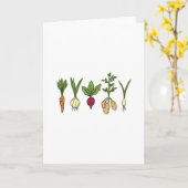 野菜 カード (黄色い花)