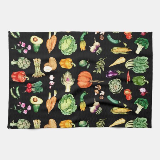 野菜 キッチンタオル (横)