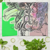 野菜 キッチンタオル (折り畳み)