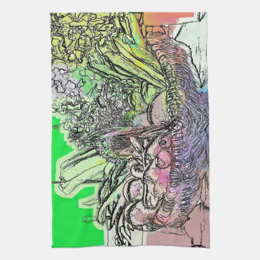 野菜 キッチンタオル (縦)