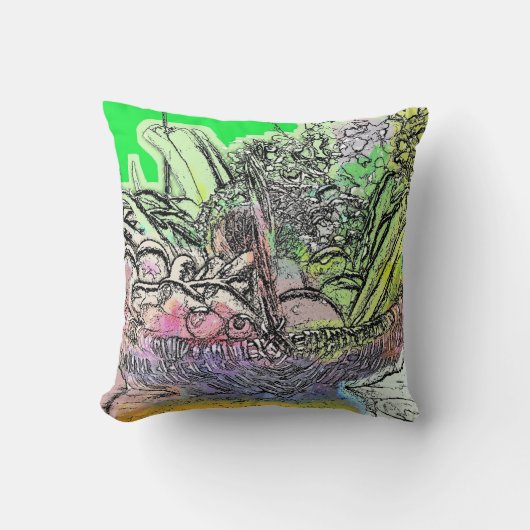 野菜 クッション (正面)