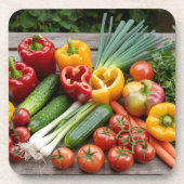 野菜 コースター (正面)