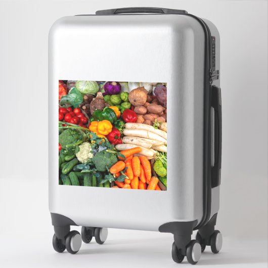 野菜 シール (スーツケース)