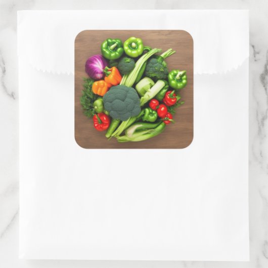 野菜 スクエアシール (バッグ)