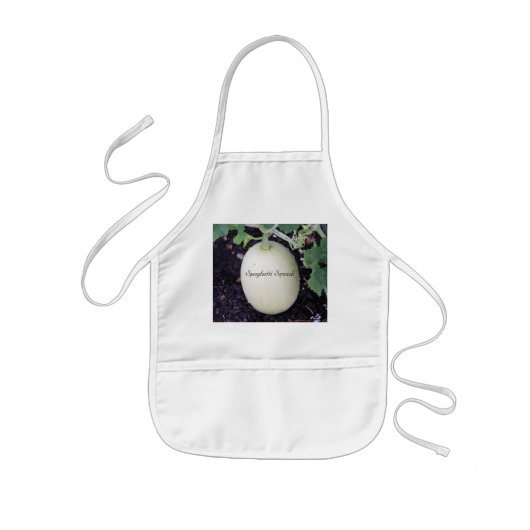 野菜：スパゲティスカッシュ 子供用エプロン (正面)