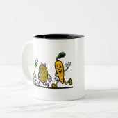 野菜 ツートーンマグカップ (正面左)
