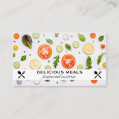 野菜 |フードパターン 名刺 (正面)