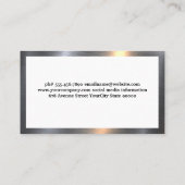 野菜 |ブッチャーナイフ |料理 名刺 (裏面)