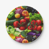 野菜 ペーパープレート (正面)