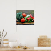 野菜 ポスター (キッチン)